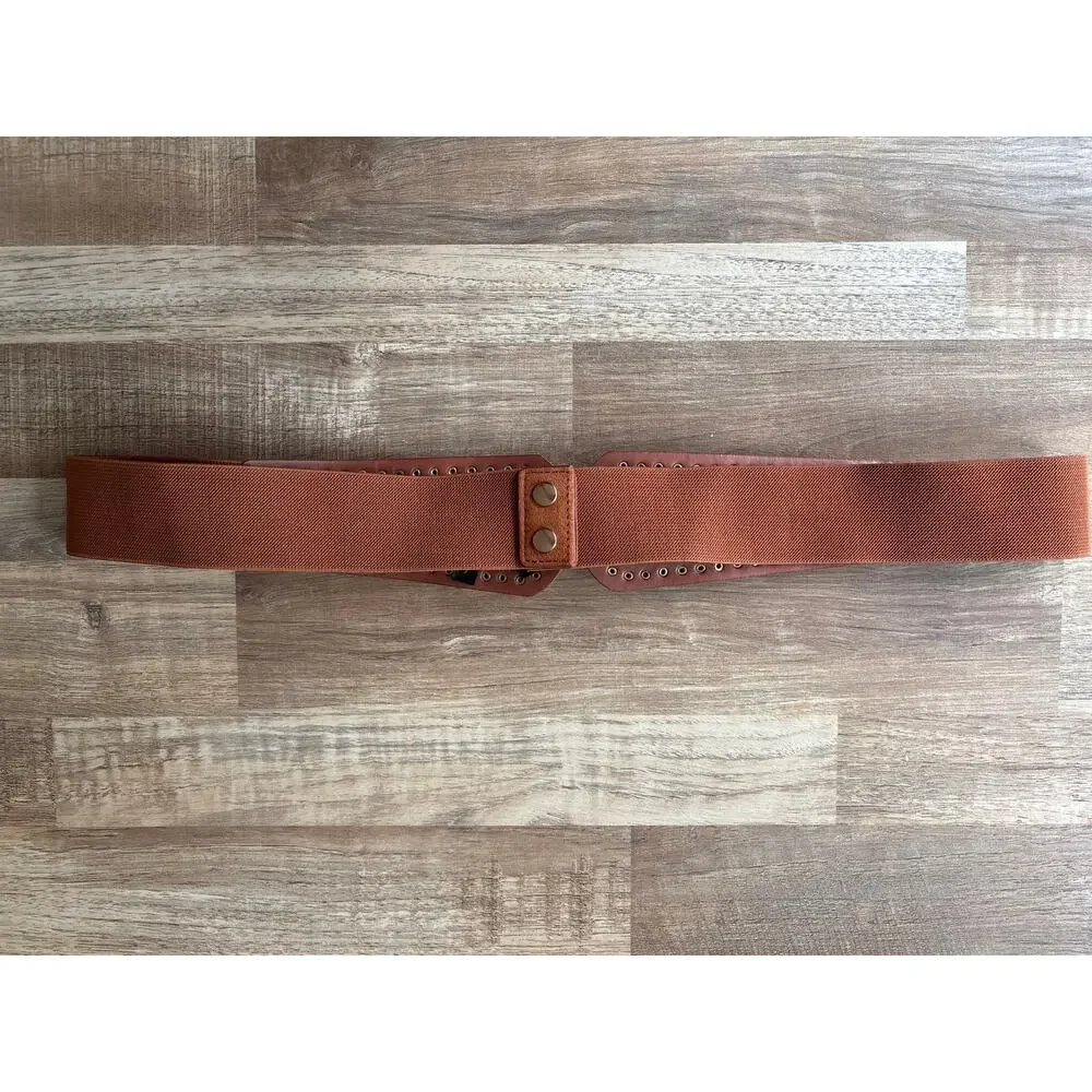 Torrid Double Buckle Belt Stretch Band size 3 Western Bohemian
